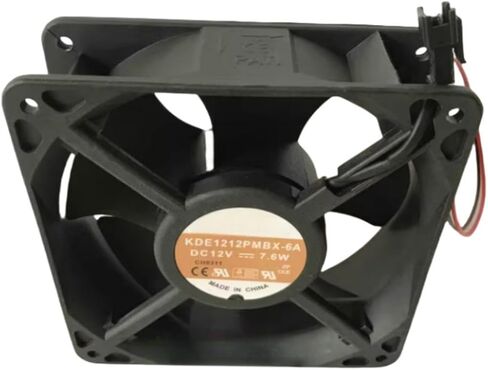 KDE1212PMBX-6A مروحة 12 سم لـ 12V 7.6W 12038 120x120x38mm 2-ware مروحة التبريد in Saudi Arabia