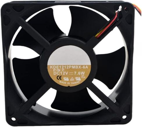 KDE1212PMBX-6A مروحة 12 سم لـ 12V 7.6W 12038 120X120X38MM مروحة التبريد 3-WAR in Saudi Arabia