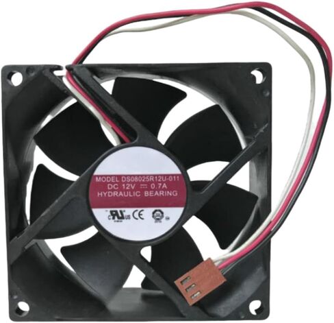DS08025R12U-011 مروحة 8cm لـ 12v 0.7a 8025 80x80x25mm 3-ware مروحة التبريد in Saudi Arabia