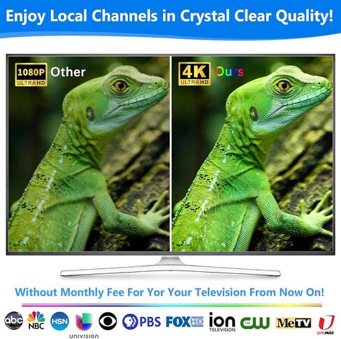 2025 هوائي تلفزيوني داخلي ، هوائيات للتلفزيون الذكي مع معزز إشارة مكبر الصوت ، هوائي HDTV للقنوات المحلية 1000+ ميل ، يدعم الهوائيات الرقمية 4K 8K 1080p جميع أجهزة التلفاز-Outdoor Hantaa 25ft Coax in Kuwait