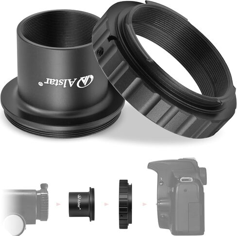 Alstar T-Ring and M42 to 1.25" Telescope Adapter (T-Mount) for Minolta Camera in Kuwait