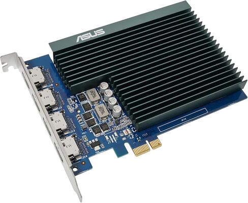ASUS GT730-4H-SL-2GD5 - Graphics Card - GF GT 730-2 GB GDDR5 - PCIe 2.0-4 x HDMI - fanless in Saudi Arabia