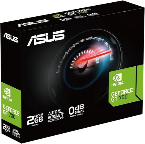 ASUS GT730-4H-SL-2GD5 - Graphics Card - GF GT 730-2 GB GDDR5 - PCIe 2.0-4 x HDMI - fanless in Saudi Arabia