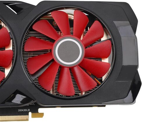 DENASH 8GB GDDR5 بطاقة رسومات ، بطاقة فيديو 256 بت GPU PCI Express 3.0 × 16 بطاقة رسومات ألعاب مع 2 مراوح تبريد لجهاز 4K Gaming PC 1080P 3A Games in Kuwait
