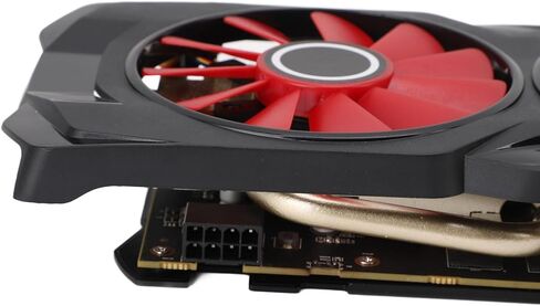 DENASH 8GB GDDR5 بطاقة رسومات ، بطاقة فيديو 256 بت GPU PCI Express 3.0 × 16 بطاقة رسومات ألعاب مع 2 مراوح تبريد لجهاز 4K Gaming PC 1080P 3A Games in Kuwait