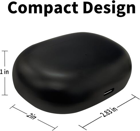 استبدال حالة الشحن متوافق مع Beats Studio Buds/Buds +، محطة Dock Case Charger باستبدال مع زر مزامنة تقليل Bluetooth و 660mAh in Kuwait