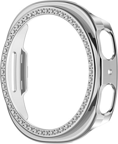 متوافق مع Samsung Galaxy Watch 8 40mm 44mm ، غطاء واقي Rhinestone Protecor in Kuwait