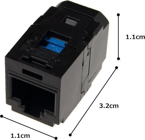 Panduit CJ588EIY Mini-com CAT5/Cat5E Jack Module in Saudi Arabia