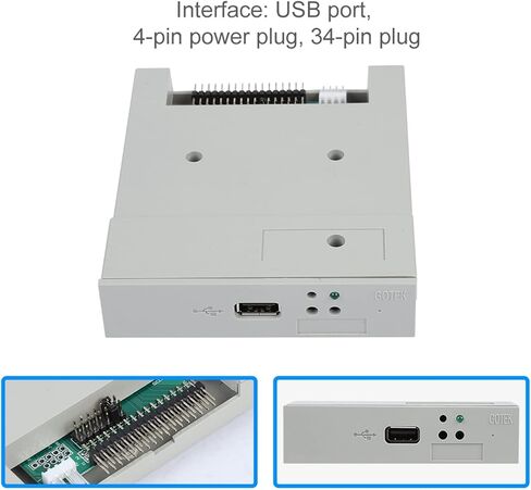 Pilipane SFR1M44 U 3 5in 1 44MB, USB SSD Floppy Drive Emulator, High Integration, Plug and Play in Saudi Arabia