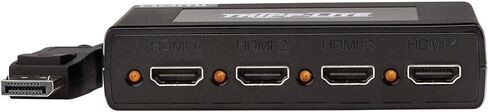 Tripp Lite DisplayPort to HDMI Adatper, 4 Monitor Display Splitter, 4K@60Hz, DP to 4X HDMI - Extend, Mirror, & Video Wall - DisplayPort MST 4-Port Hub, Plug-and-Play, 3-Year Warranty (B156-004-HD-V3) in Saudi Arabia