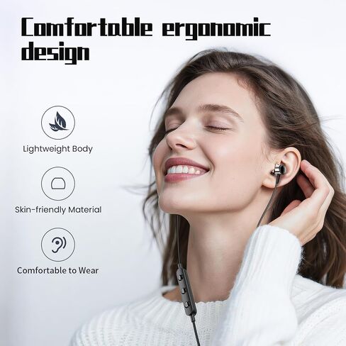 USB C Headphone for Samsung S25 S24 S23 Ultra FE S22 A55 A54 Wired Earbuds Magnetic in-Ear Type C Earphone with Mic Volume Control Stereo Noise Canceling Earbuds for iPhone 17 16 15 Pro Max Pixel 9 8a in Saudi Arabia