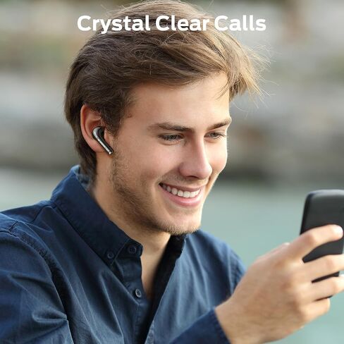 Monster N-Lite 208 سماعات الأذن اللاسلكية ، سماعات الأذن من Bluetooth ، التحكم في اللمس ، سماعات Bluetooth مع وقت اللعب 30 ساعة ، سماعات لاسلكية من النوع C ، شحن سريع ، مكالمة واضحة ، ملاءمة مريحة للتشغيل in Kuwait