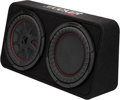 KICKER CompRT 10"(25cm) subwoofer in Thin Profile encl, 2ohm, RoHS Compliant (Renewed) in Saudi Arabia