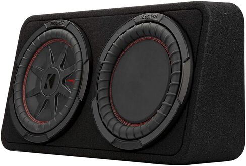 KICKER CompRT 10"(25cm) subwoofer in Thin Profile encl, 2ohm, RoHS Compliant (Renewed) in Saudi Arabia