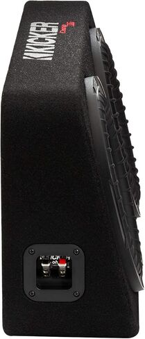 KICKER CompRT 10"(25cm) subwoofer in Thin Profile encl, 2ohm, RoHS Compliant (Renewed) in Saudi Arabia