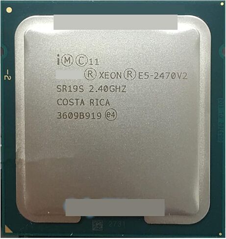CPU XEON E5-2470V2 CPU E5-2470 V2 2.40GHz 10-CORE 25MB E5 2470V2 Processor E5 2470 V2 وحدة معالجة in Kuwait
