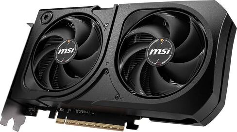 MSI Gaming RTX 5060 TI 8G Shadow 2x OC Graphics Card (8GB GDDR7 ، TBA-BIT ، الأداء القصير: TBA MHZ ، DisplayPort X3 2.1A ، HDMI 2.1B ، NVIDIA Blackwell Architecture) in Kuwait
