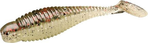 Lunker City Fishing 2.75 "Grubster Grub Bait الأصلي من البلاستيك الناعم الناعمة السباحة باس والليلي جثم crappie جسم السمين ، 10 لكل كيس ، مصنوع في الولايات المتحدة in Kuwait
