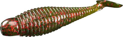 Lunker City Fishing 2.75 "Grubster Grub Bait الأصلي من البلاستيك الناعم الناعمة السباحة باس والليلي جثم crappie جسم السمين ، 10 لكل كيس ، مصنوع في الولايات المتحدة in Kuwait