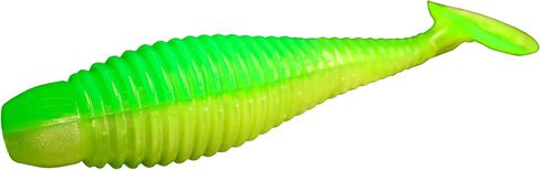 Lunker City Fishing 2.75 "Grubster Grub Bait الأصلي من البلاستيك الناعم الناعمة السباحة باس والليلي جثم crappie جسم السمين ، 10 لكل كيس ، مصنوع في الولايات المتحدة in Kuwait