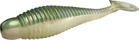 Lunker City Fishing 2.75 "Grubster Grub Bait الأصلي من البلاستيك الناعم الناعمة السباحة باس والليلي جثم crappie جسم السمين ، 10 لكل كيس ، مصنوع في الولايات المتحدة in Kuwait