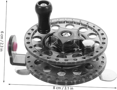 TOYANDONA Fishing Rod and Line Wheel Fly Fishing Reel Ice Fishing Gear and Tackle Fly Reel and Spools Fishing Gear in Saudi Arabia