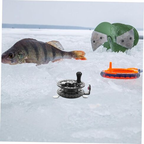 TOYANDONA Fishing Rod and Line Wheel Fly Fishing Reel Ice Fishing Gear and Tackle Fly Reel and Spools Fishing Gear in Saudi Arabia