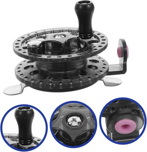 TOYANDONA Fishing Rod and Line Wheel Fly Fishing Reel Ice Fishing Gear and Tackle Fly Reel and Spools Fishing Gear in Saudi Arabia