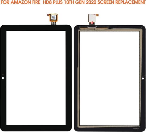ل Amazon Kindle Fire Tablet HD8 /HD8 Plus 10th Gen 2020 شاشة استبدال Fire HD8 Plus K72ll3 K72ll4 Digitizer Digitizer Sensor Black مع أدوات in Saudi Arabia