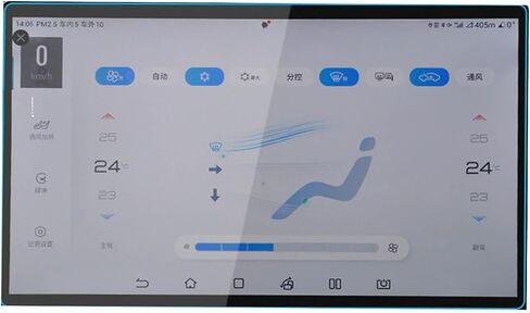 Screen Protector for BYD Song Plus New Energy 2021 2022 2023 2024 2025 15.6 Inch Navigation Screen Protector Film Anti-Scratch HD Transparent Car Accessory in Saudi Arabia