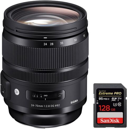 Sigma 24-70mm F2.8 DG OS HSM Art Lens for Nikon Mount (576-955) in Kuwait