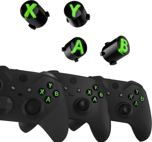 eXtremeRate Dark Carnival Patterned Faceplate Shell + Three-Tone ABXY Button for Xbox Elite 2 Core Controller in Saudi Arabia