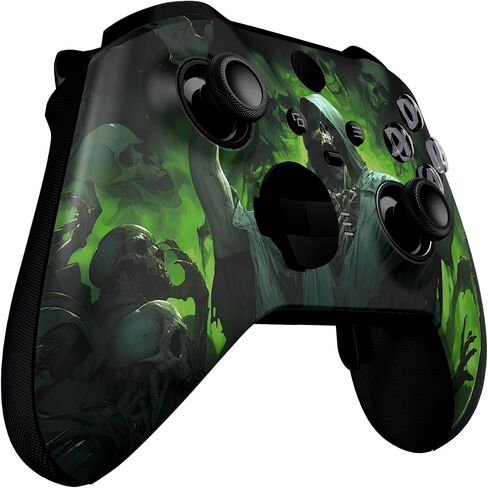 eXtremeRate Dark Carnival Patterned Faceplate Shell + Three-Tone ABXY Button for Xbox Elite 2 Core Controller in Saudi Arabia