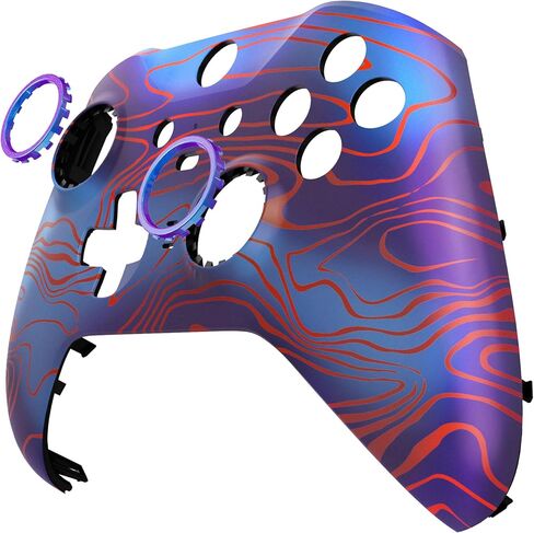 eXtremeRate Damascuscamo Patterned Faceplate Shell + Three-Tone ABXY Button for Xbox Elite 2 Core Controller in Saudi Arabia