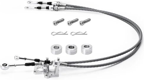 CAR Part Sylster Cables WithTrans Bracket Shift Linkage for RSX K20A K24 K Series Eg EK DC2 Race Type-S & K-SWAP OPERS SBP04 (BRACKET) (مجموعة كاملة) in Saudi Arabia