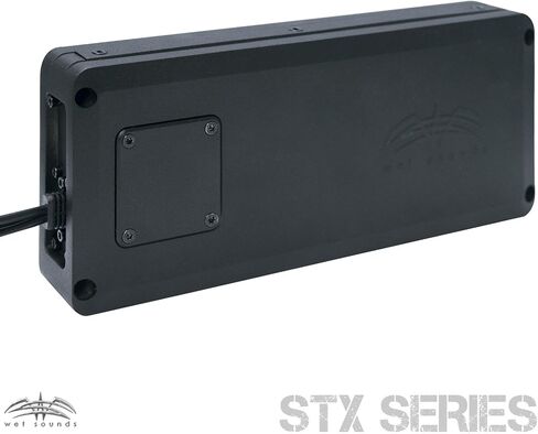 الأصوات الرطبة STX-Micro-4 PowerSports 4 قنوات AMP مع WW-BTUR HIDEAWAY REATIVER in Saudi Arabia