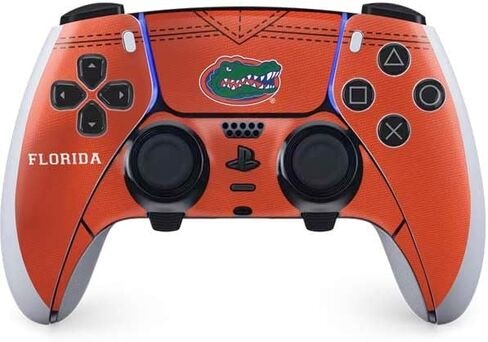 Skinit Skinit Gaming Gaming Skiner مع PS5 DualSense Edge Pro Controller - جامعة فلوريدا غتورس التميمة الأزرق in Saudi Arabia