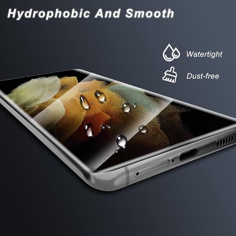 2 حزمة لـ Samsung Galaxy S21 حامي شاشة الخصوصية الفائقة-فيلم سيراميك ، واقي كاميرا PAC ، يدعم التعرف على بصمات الأصابع ، ومكافحة الخدش ، ووقاية شاشة الخدش ، شاشة HD in Saudi Arabia