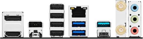 ASUS B650EM MAX Gaming WiFi AMD B650 mATX Motherboard, DDR5, PCIe 5.0 Ready, 3X M.2 Slots, WiFi6, 1Gb Ethernet, DisplayPort, HDMI, Rear USB 10Gbps Type-A & Type-C Ports, BIOS Flashback, Aura Sync in Saudi Arabia