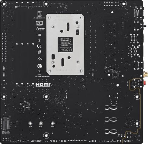 ASUS B650EM MAX Gaming WiFi AMD B650 mATX Motherboard, DDR5, PCIe 5.0 Ready, 3X M.2 Slots, WiFi6, 1Gb Ethernet, DisplayPort, HDMI, Rear USB 10Gbps Type-A & Type-C Ports, BIOS Flashback, Aura Sync in Saudi Arabia