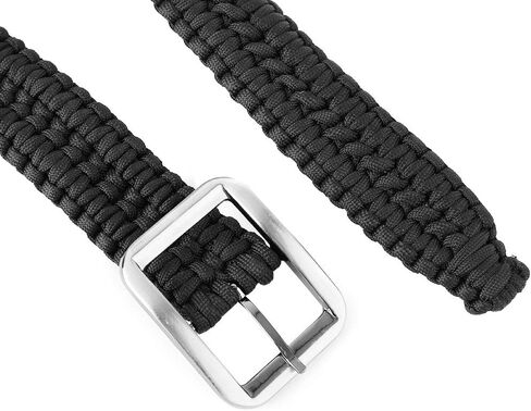 Paracord Belt for Men Paracord Belt Paracord Rope Belt Outdoor Survival Accessories for Camping Hiking Boating in Saudi Arabia