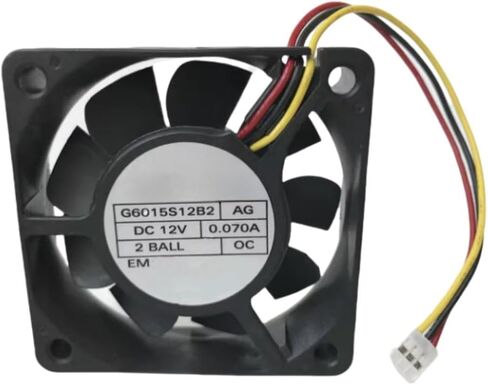 G6015S12B2 AG Fan 6CM for 12V 0.07A 6015 60X60X15MM 3-Wire Cooling Fan in Saudi Arabia