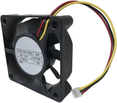 G6015S12B2 AG Fan 6CM for 12V 0.07A 6015 60X60X15MM 3-Wire Cooling Fan in Saudi Arabia