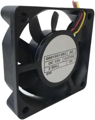 G6015S12B2 AG Fan 6CM for 12V 0.07A 6015 60X60X15MM 3-Wire Cooling Fan in Saudi Arabia