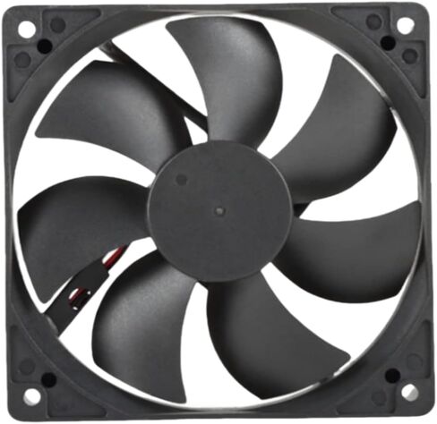 D12SM-12 Fan 12cm لـ 12V 0.30a 12025 120x120x25mm 2-ware fan مروحة التبريد in Saudi Arabia