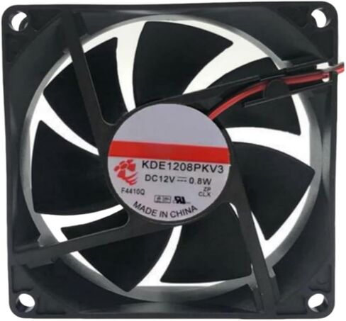 KDE1208PKV3 Fan 8CM for 12V 0.8W 8020 80X80X20MM 2-Wire Cooling Fan in Saudi Arabia