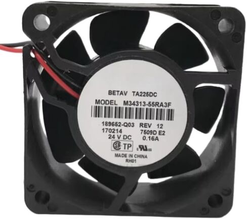 M34313-55RA3F Fan 6CM for 24V 0.16A 6025 60X60X25MM 2-Wire Cooling Fan in Saudi Arabia