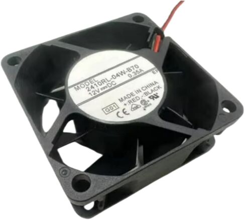 2410RL-04W-B70 Fan 6CM for 12V 0.35A 6025 60X60X25MM 2-Wire Cooling Fan in Saudi Arabia