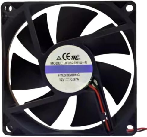 JF0825H1U-R Fan 8CM for 12V 0.37A 8025 80X80X25MM 2-Wire Cooling Fan in Saudi Arabia