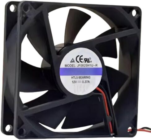 JF0825H1U-R Fan 8CM for 12V 0.37A 8025 80X80X25MM 2-Wire Cooling Fan in Saudi Arabia